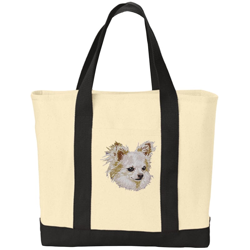 Chihuahua Embroidered Tote
