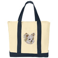 Chihuahua Embroidered Tote