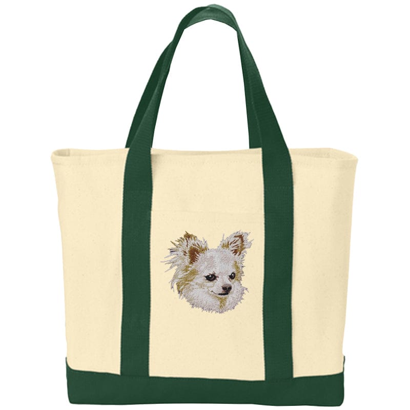 Chihuahua Embroidered Tote
