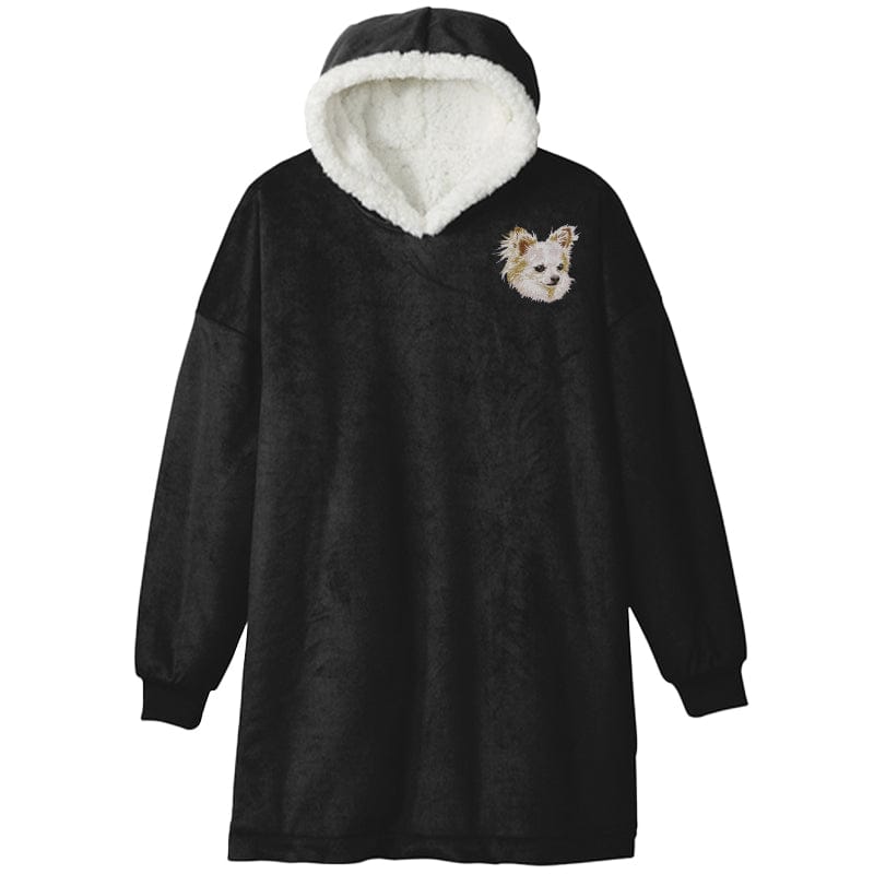 Chihuahua Embroidered Wearable Blanket
