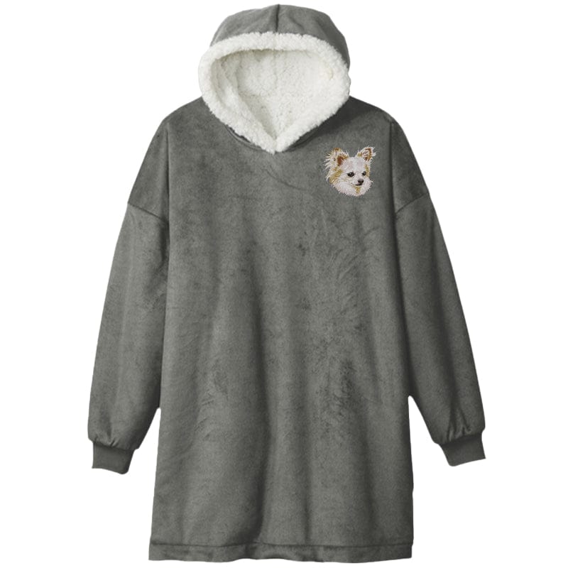 Chihuahua Embroidered Wearable Blanket