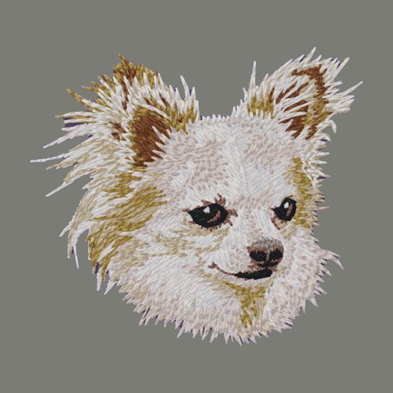 Chihuahua Embroidered Wearable Blanket