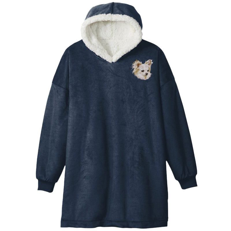 Chihuahua Embroidered Wearable Blanket