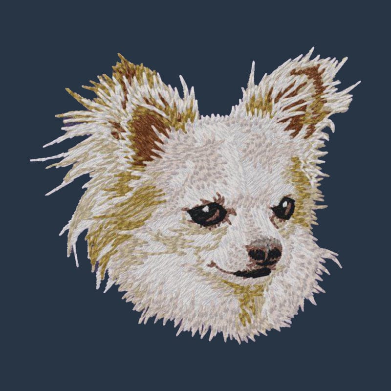Chihuahua Embroidered Wearable Blanket