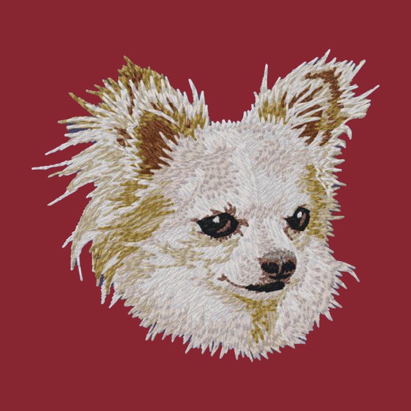 Chihuahua Embroidered Wearable Blanket