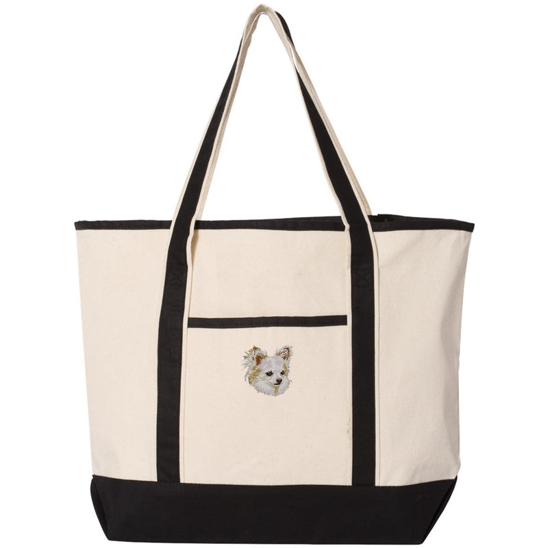 Chihuahua Embroidered Tote