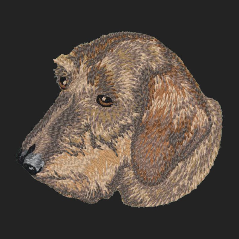 Dachshund Embroidered Sweatshirt Hoodie