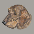Dachshund Embroidered Sweatshirt Hoodie
