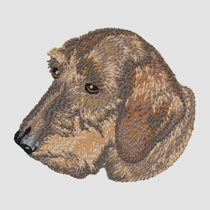 Dachshund Embroidered Sweatshirt Hoodie