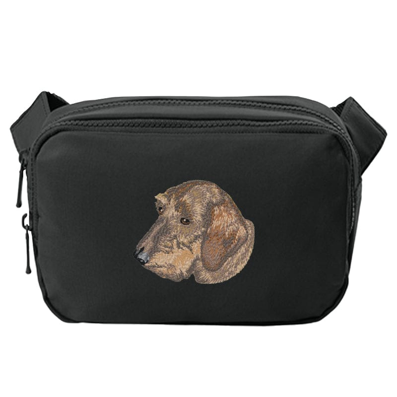Dachshund Embroidered Crossbody Bag