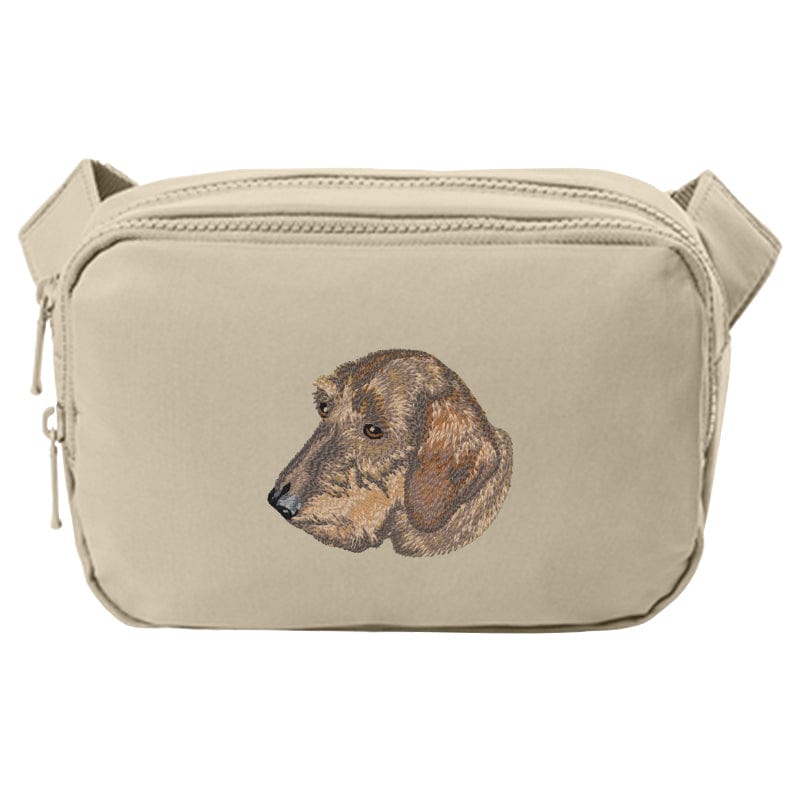 Dachshund Embroidered Crossbody Bag