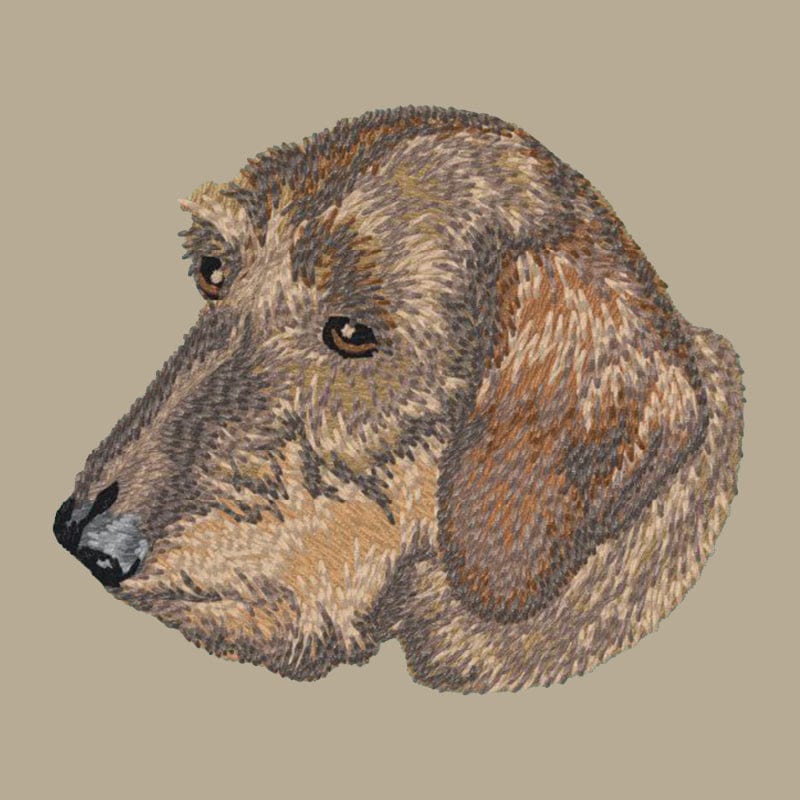 Dachshund Embroidered Crossbody Bag