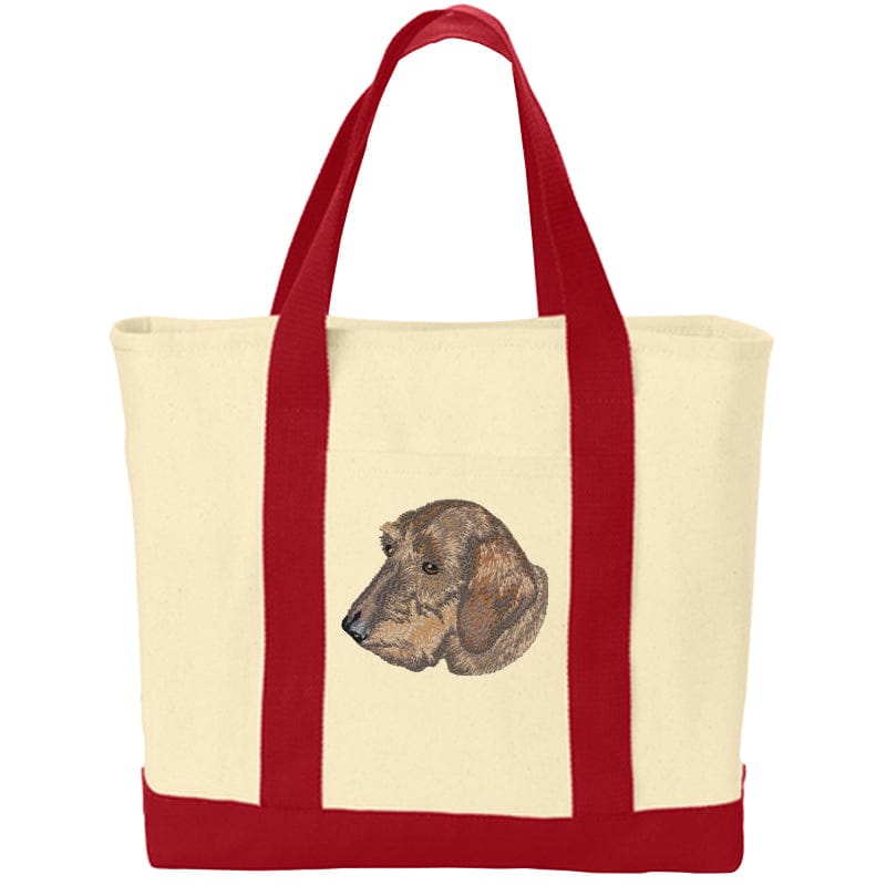 Dachshund Embroidered Tote