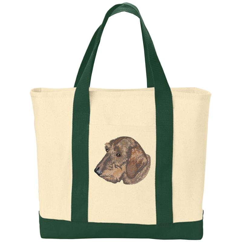 Dachshund Embroidered Tote