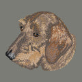 Dachshund Embroidered Wearable Blanket