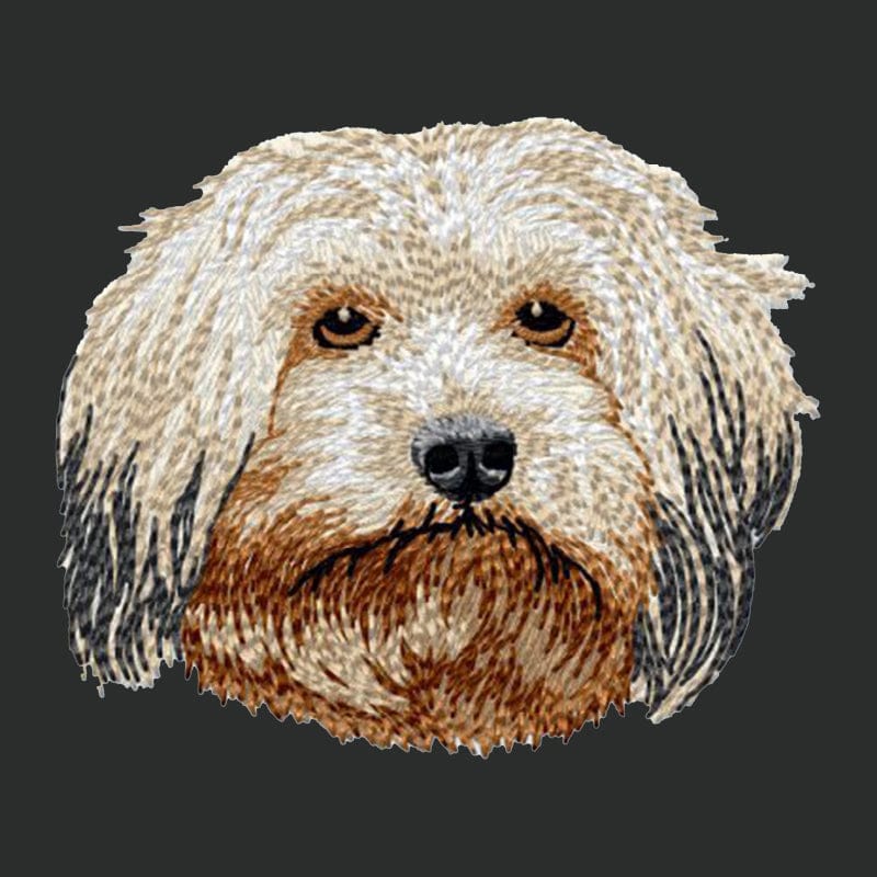 Havanese Embroidered Crossbody Bag