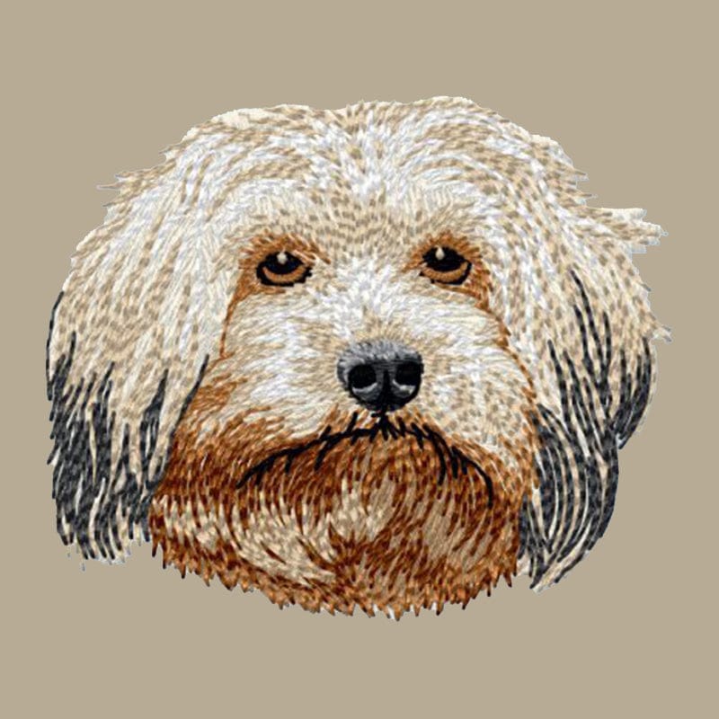 Havanese Embroidered Crossbody Bag