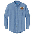 Havanese Embroidered Men's Denim Shirt