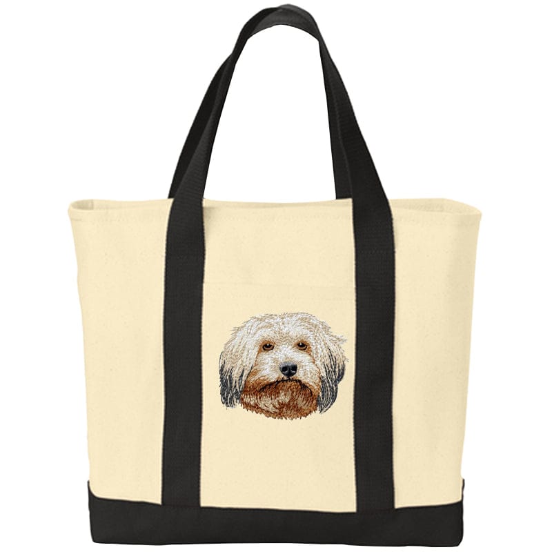 Havanese Embroidered Tote