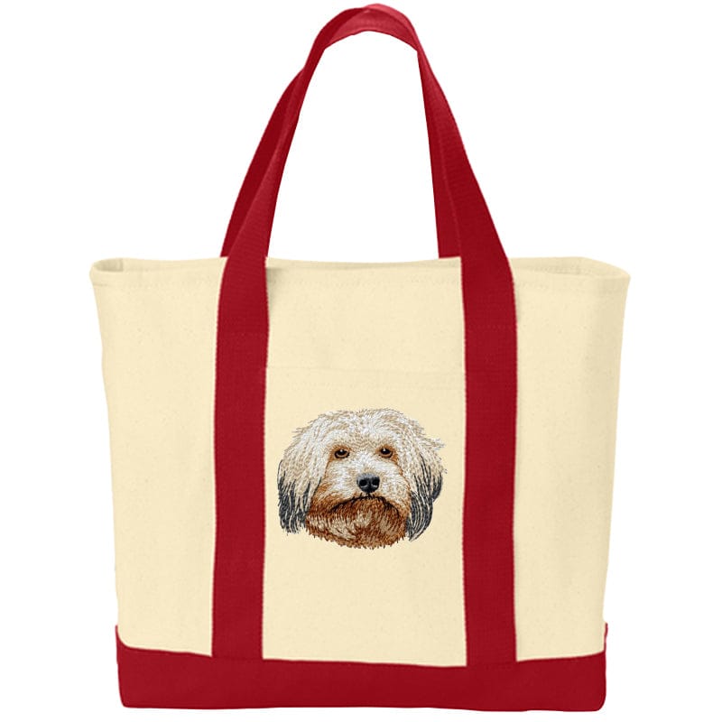Havanese Embroidered Tote