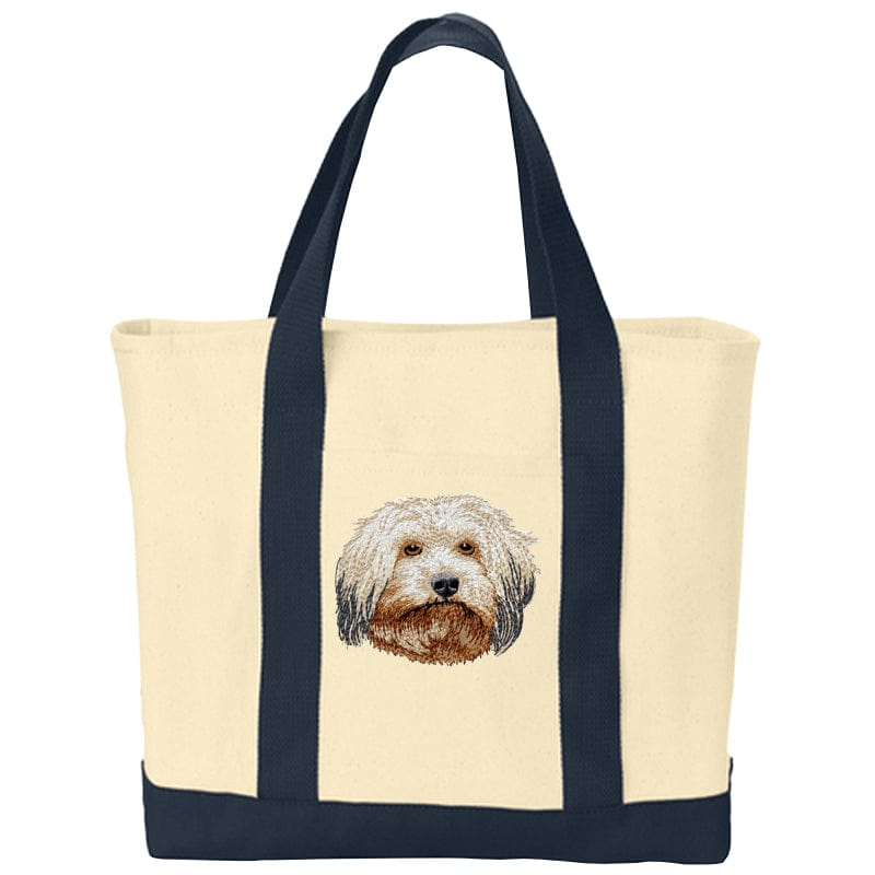 Havanese Embroidered Tote