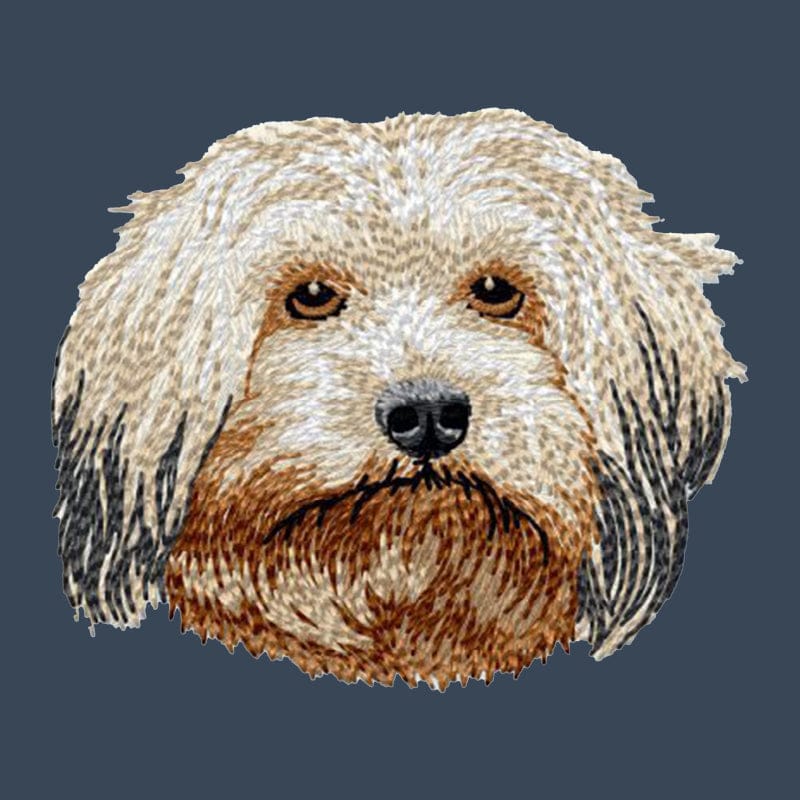 Havanese Embroidered Women's Denim Shirt