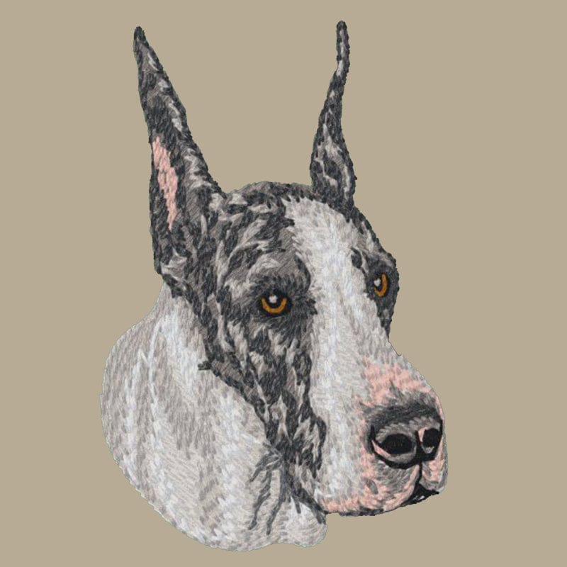 Great Dane Embroidered Crossbody Bag