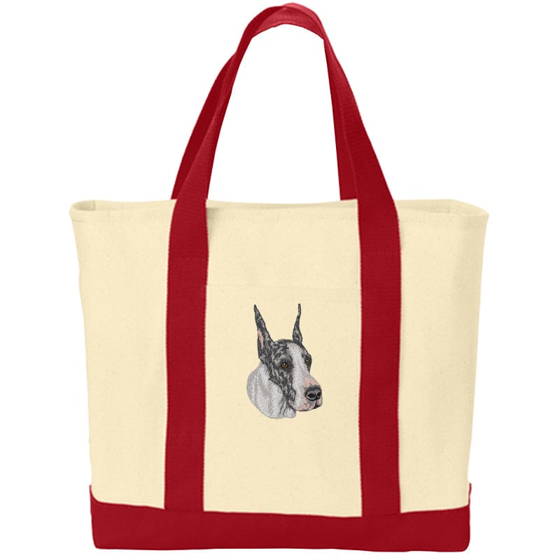 Great Dane Embroidered Tote