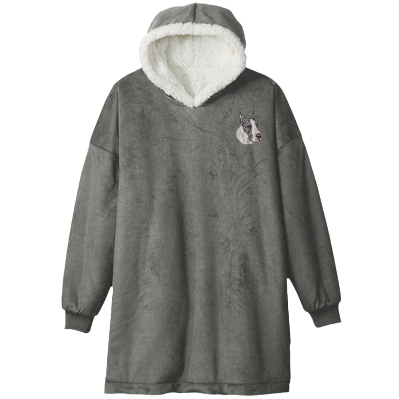 Great Dane Embroidered Wearable Blanket