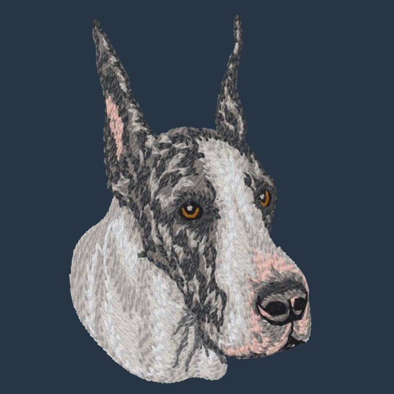 Great Dane Embroidered Wearable Blanket