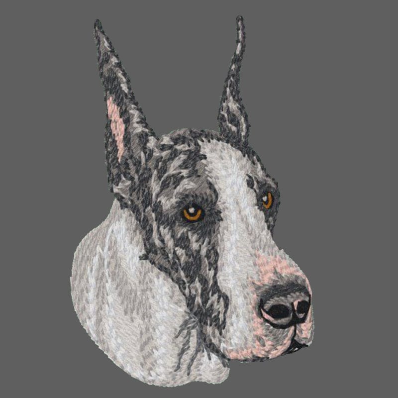 Great Dane Embroidered Women's Fleece Jacket