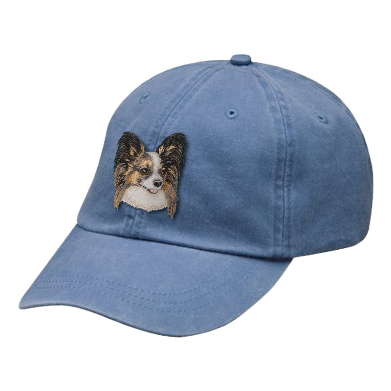 Papillon Embroidered Baseball Cap