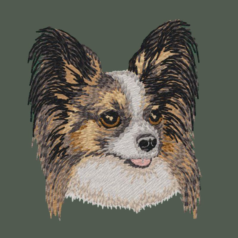 Papillon Embroidered Baseball Cap