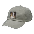Papillon Embroidered Baseball Cap
