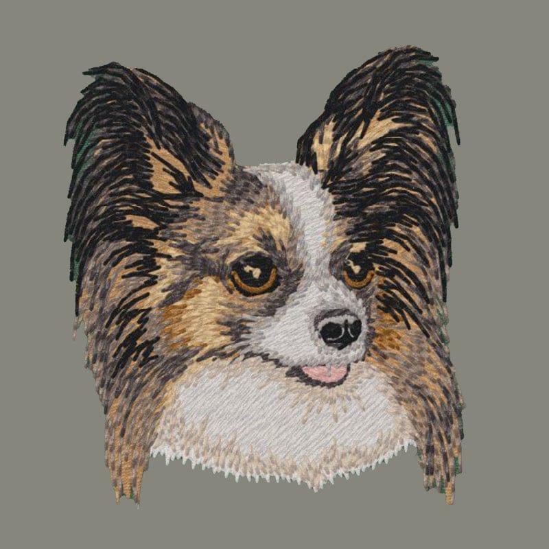 Papillon Embroidered Baseball Cap