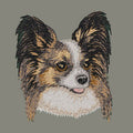 Papillon Embroidered Baseball Cap
