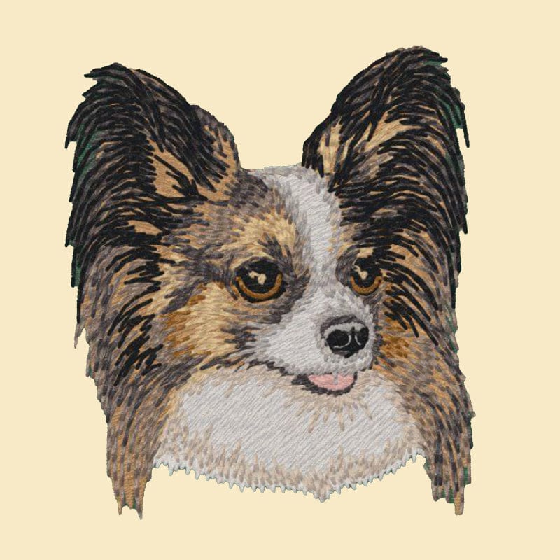 Papillon  Embroidered Tote