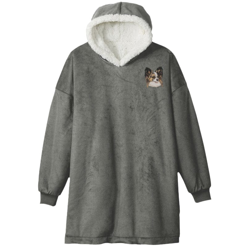 Papillon Embroidered Wearable Blanket