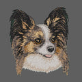 Papillon Embroidered Women's Fleece Jacket