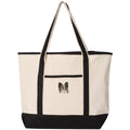 Papillon  Embroidered Tote