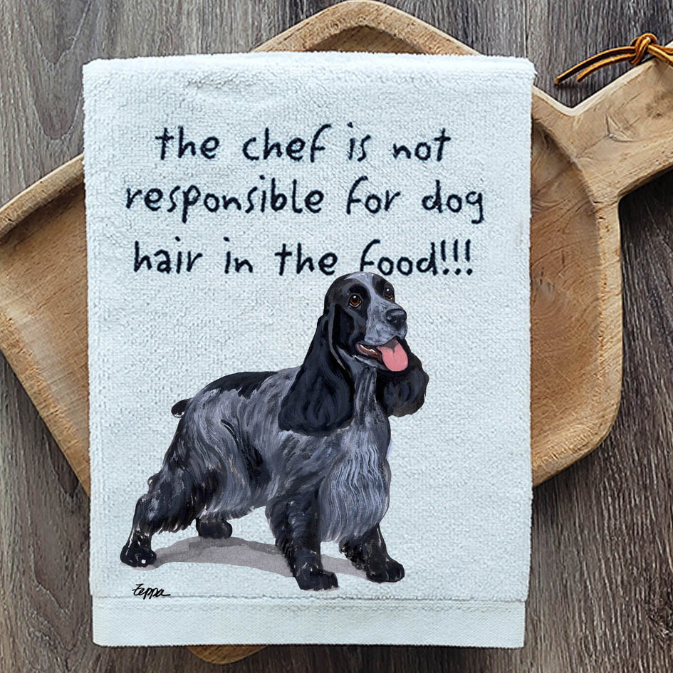 English Cocker Spaniel Dish Towel