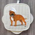 English Staffordshire  Pot Holder Set