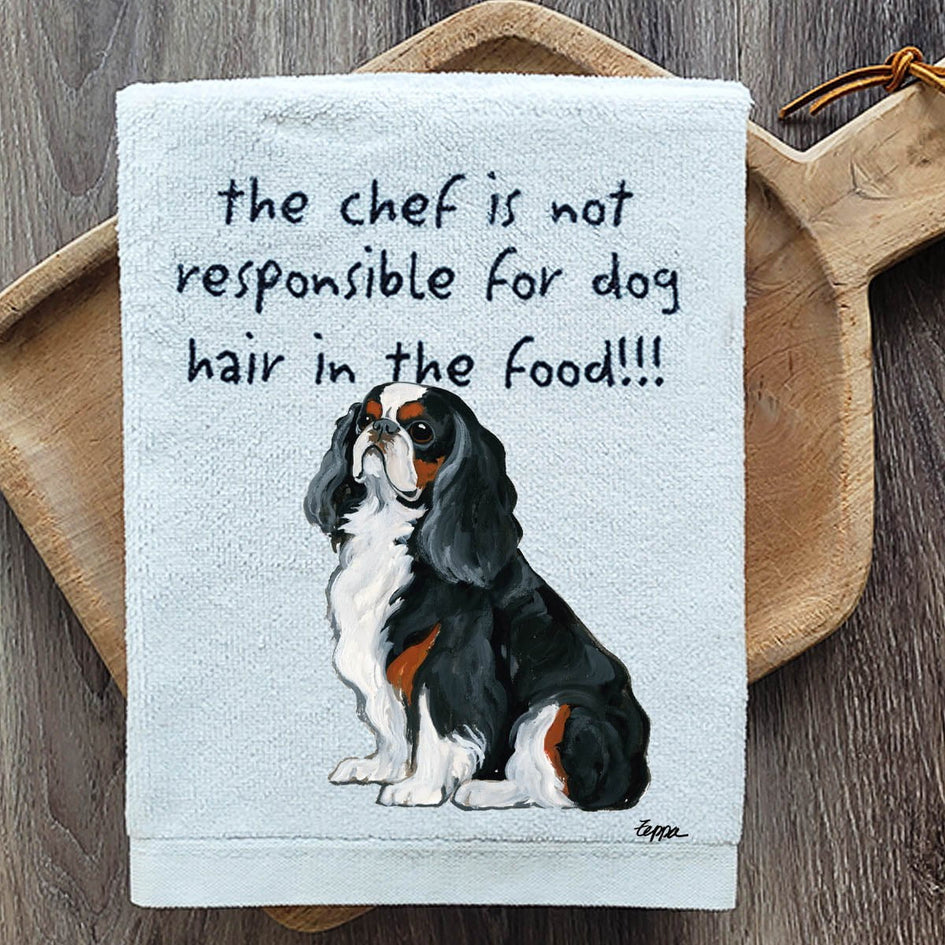 English Toy Spaniel Dish Towel