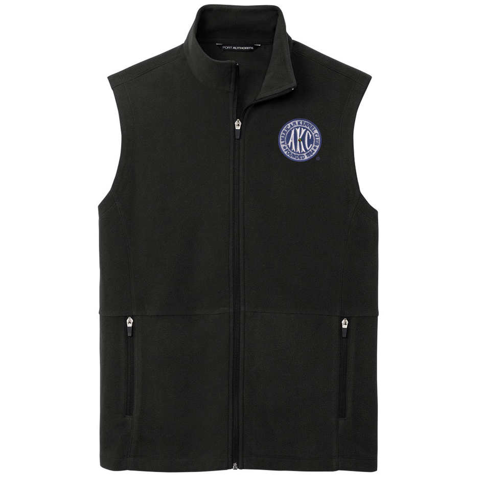 AKC Seal Embroidered Men's Fleece Vest