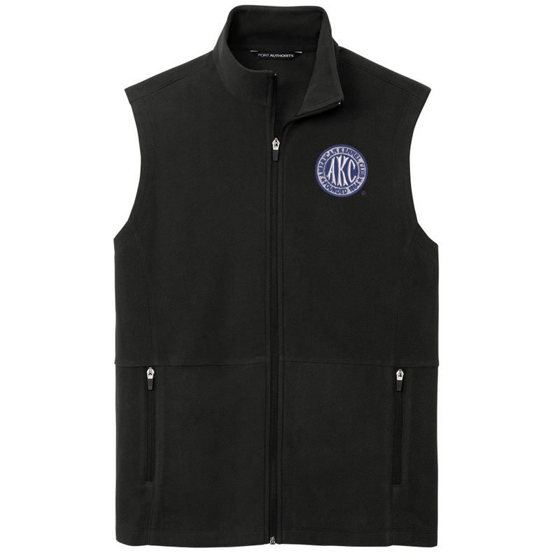 AKC Seal Embroidered Men's Fleece Vest
