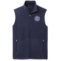 AKC Seal Embroidered Men's Fleece Vest