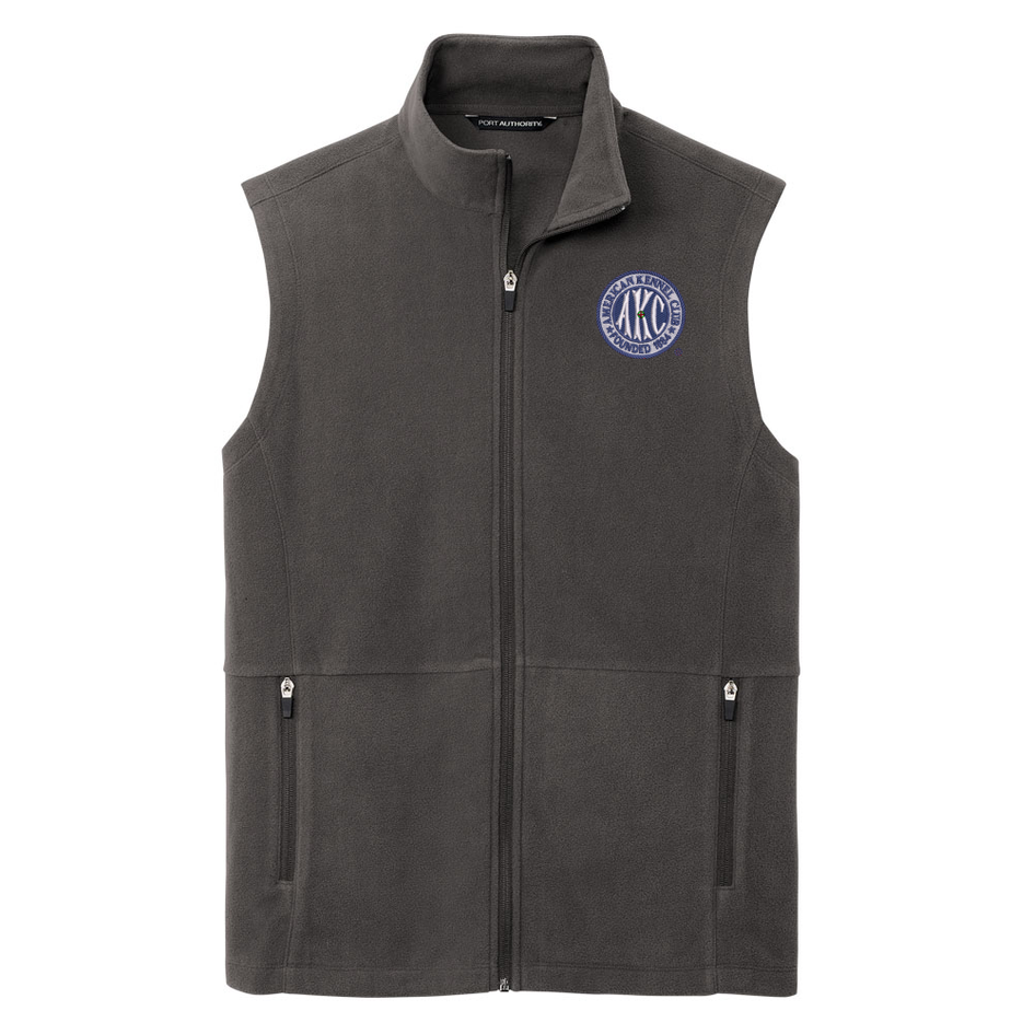 AKC Seal Embroidered Men's Fleece Vest