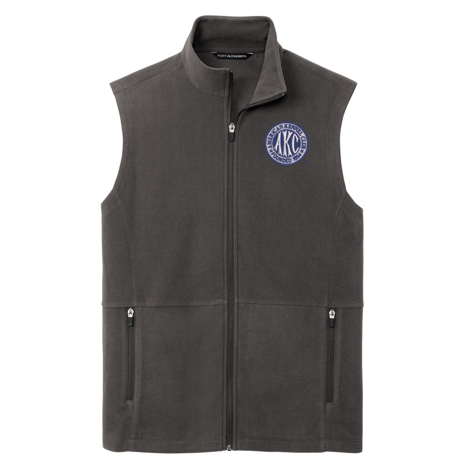 AKC Seal Embroidered Men's Fleece Vest