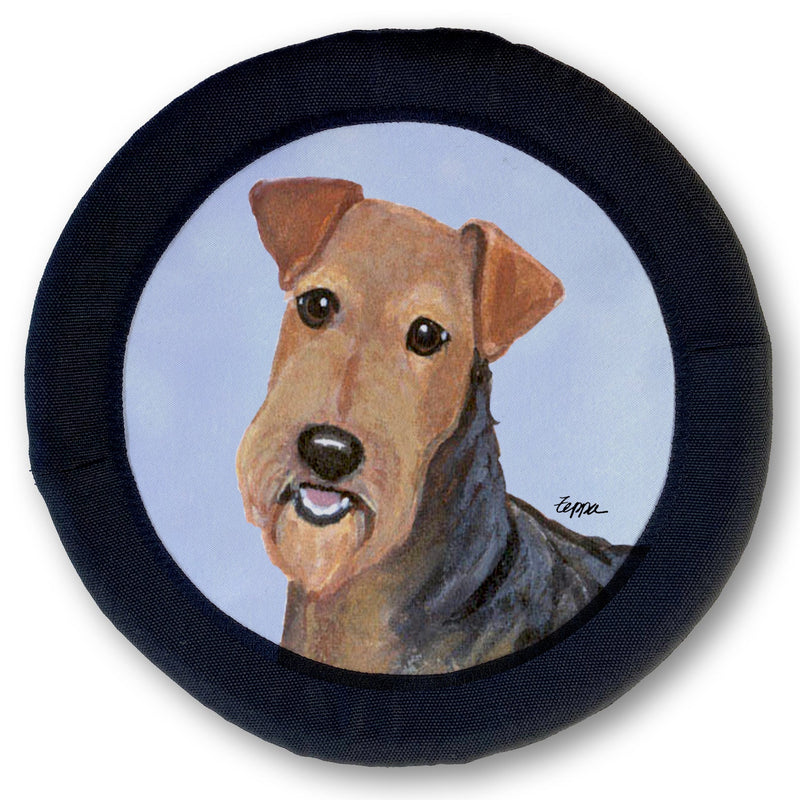 Airedale Terrier FOTOFRISBY Flying Dog Disc Toy
