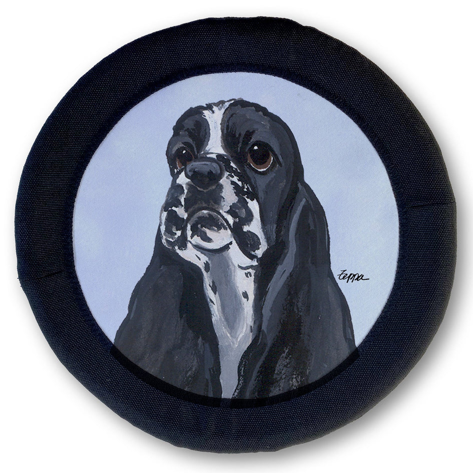 Cocker Spaniel FOTOFRISBY Flying Dog Disc Toy